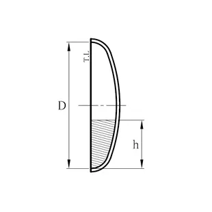 [SD] Change in capacity of standard flanged dished head