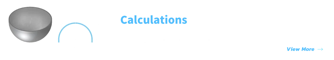 Calculations for head plates and conical heads